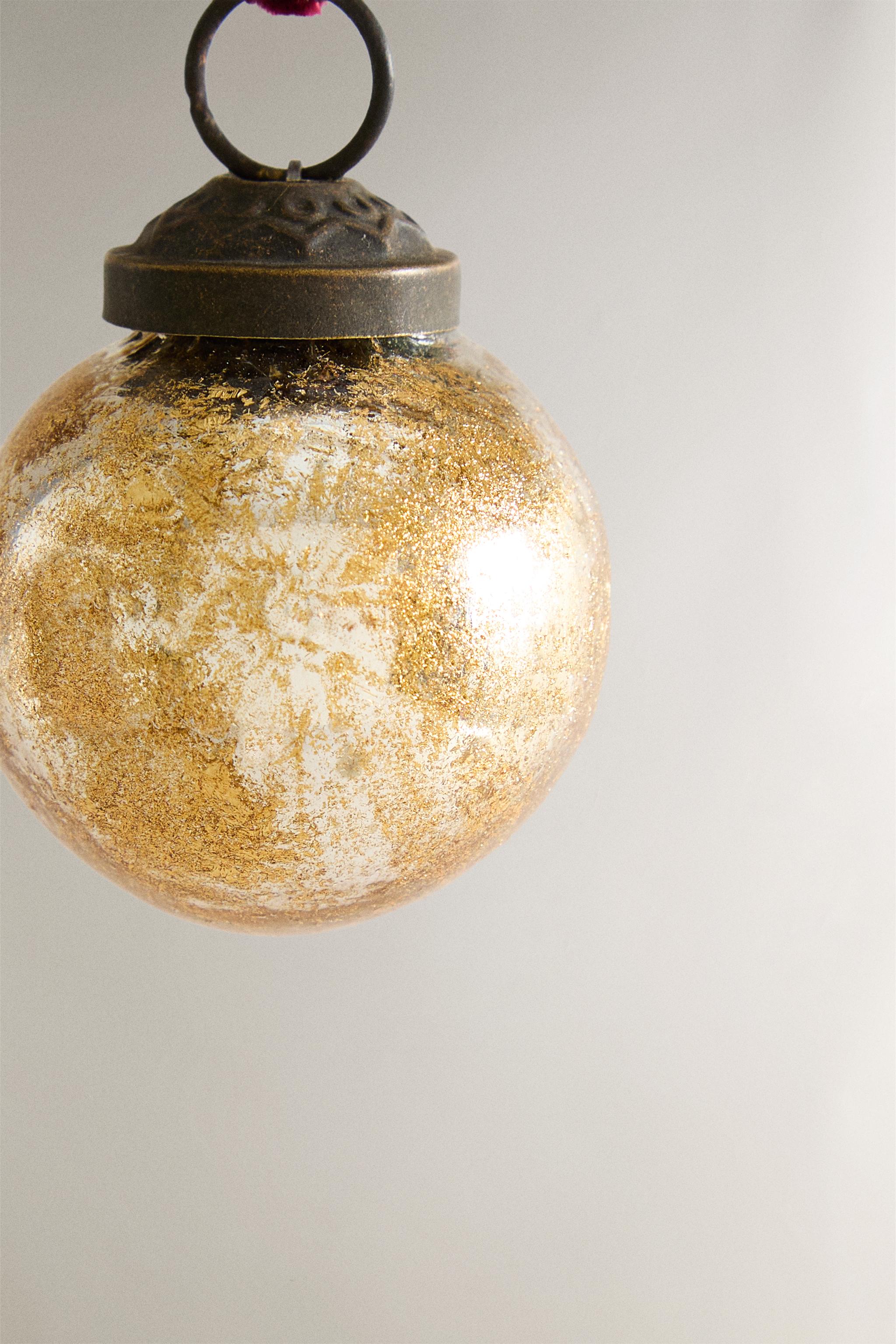 SET OF MINI BALLS CHRISTMAS TREE ORNAMENTS (SET OF 3)